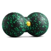 EPP dupla masszázslabda, 12 cm, zöld