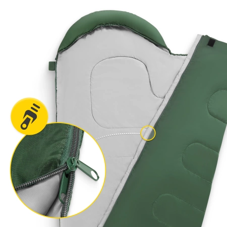 Mountain Goat STANDARD múmia fazonú hálózsák, khaki