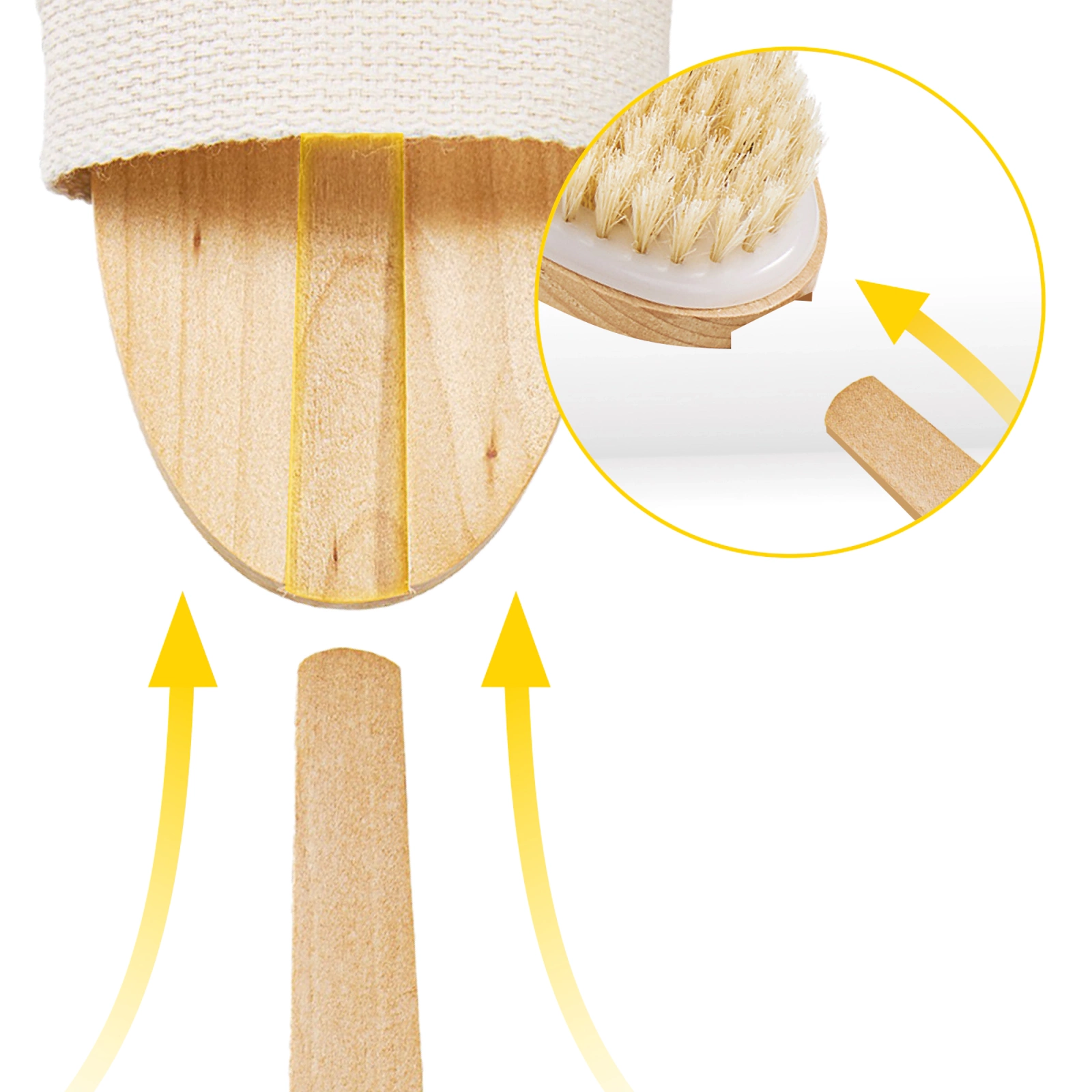 szczotka do masazu na sucho z dluga raczka