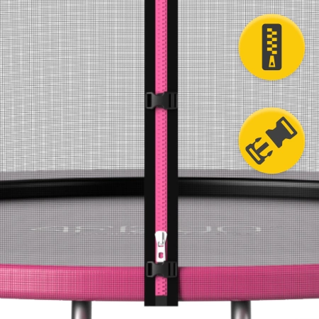 CLASSIC kerti gyerek trambulin, 312 cm, 10 láb