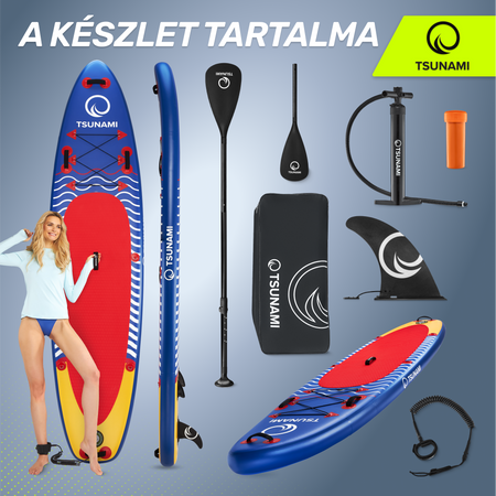 TSUNAMI SUP deszka, 350 cm, T04