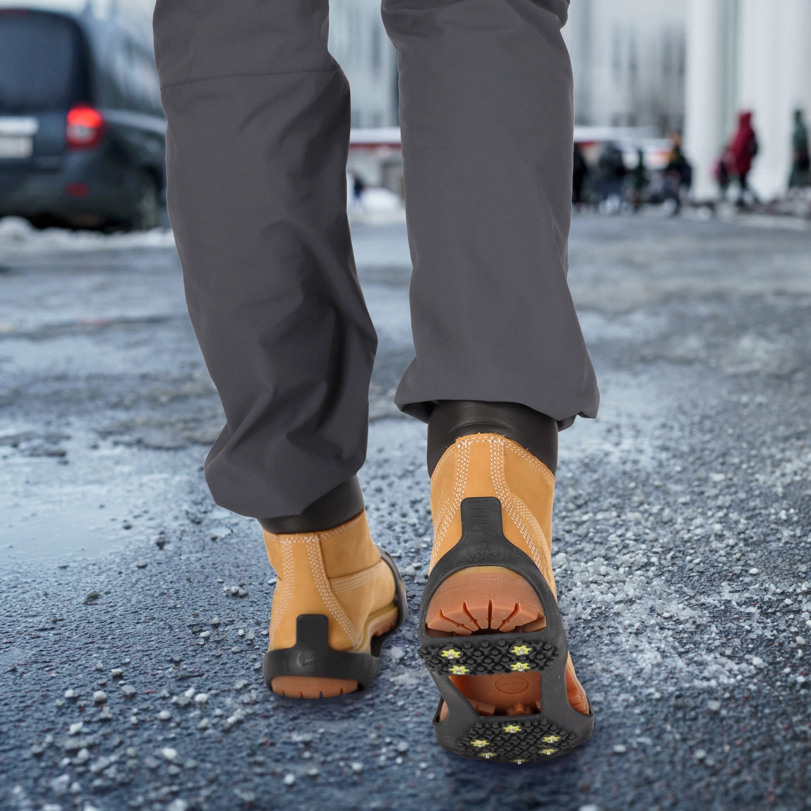 nakladki antyposlizgowe raczki na buty pod buty na snieg wytrzymale mountain goat