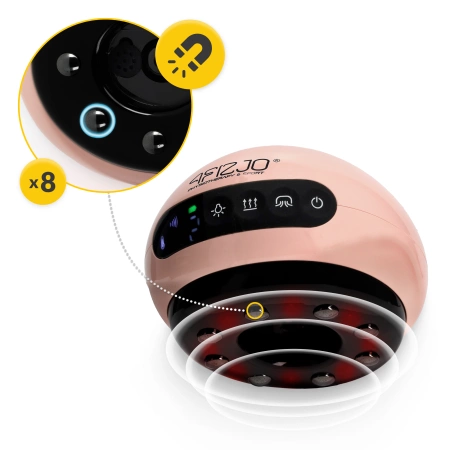 Elektromos köpölyöző, rózsaszín