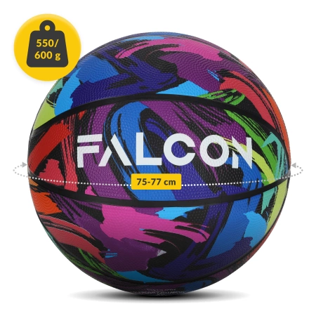 Falcon kosárlabda, 7-es méret, többszínű
