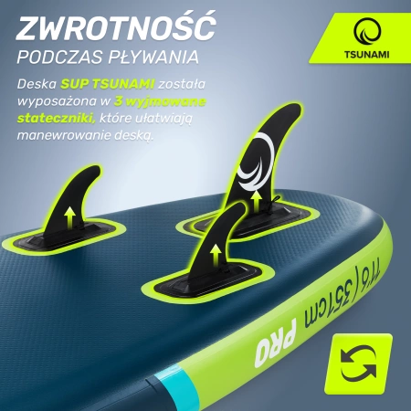 TSUNAMI PRO SUP deszka, 350 cm, T14
