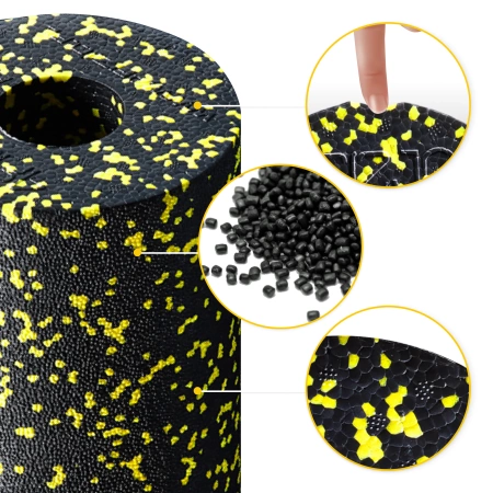 EPP habszivacs masszázshenger, 45 cm, sárga