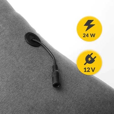 LITE melegíthető masszázspárna, szürke