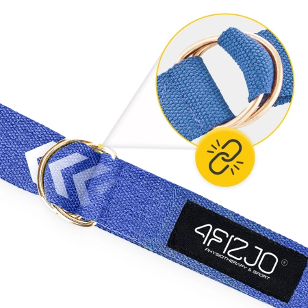 Jógaöv, sötétkék