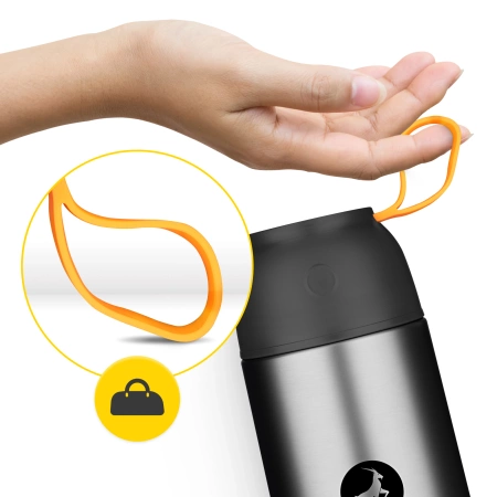 720 ml-es rozsdamentes acél ebédtermosz, ezüst