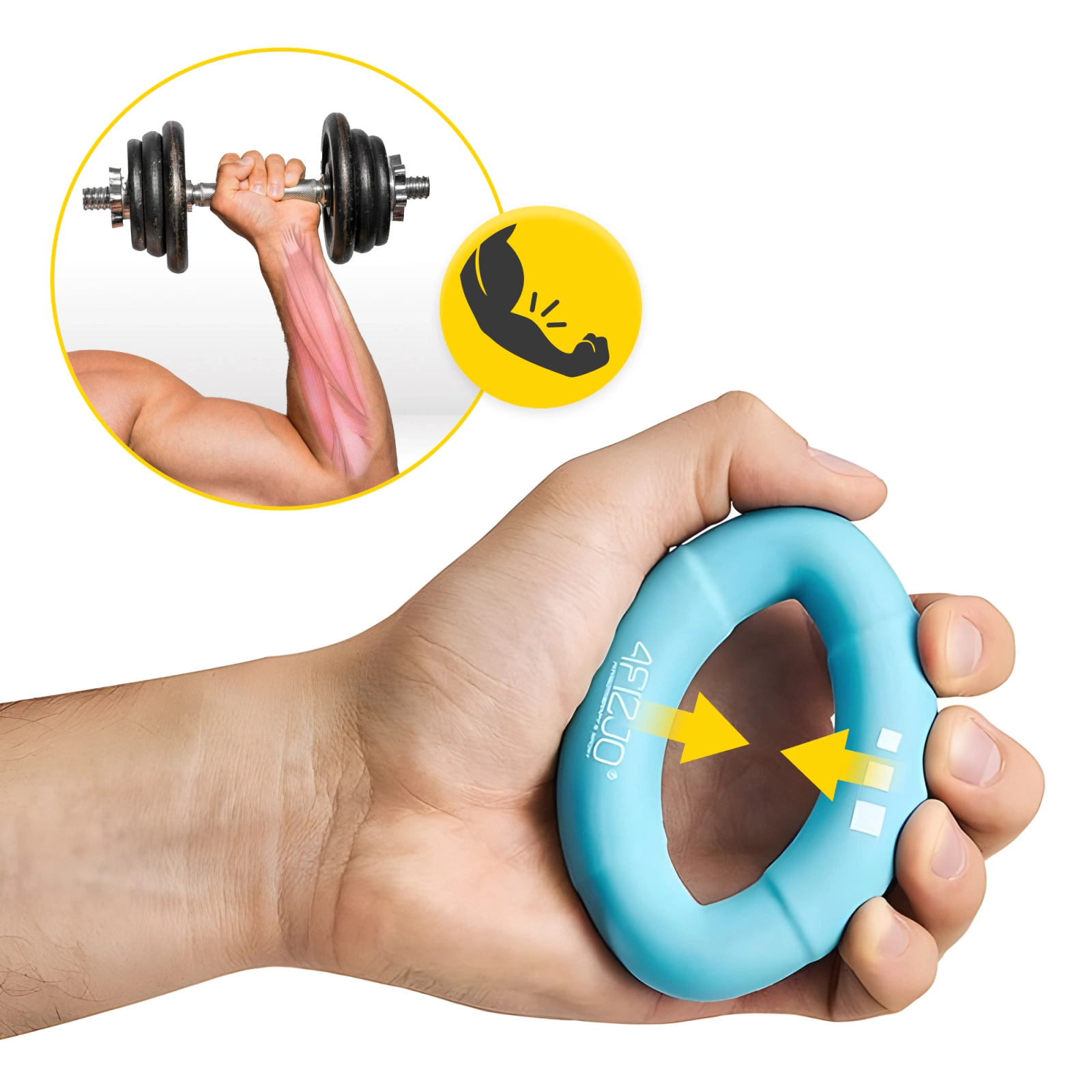 silikonowy sciskacz do rak do treningu