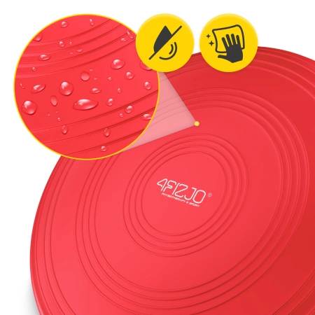 MED+ szenzomotoros párna, 33 cm, piros