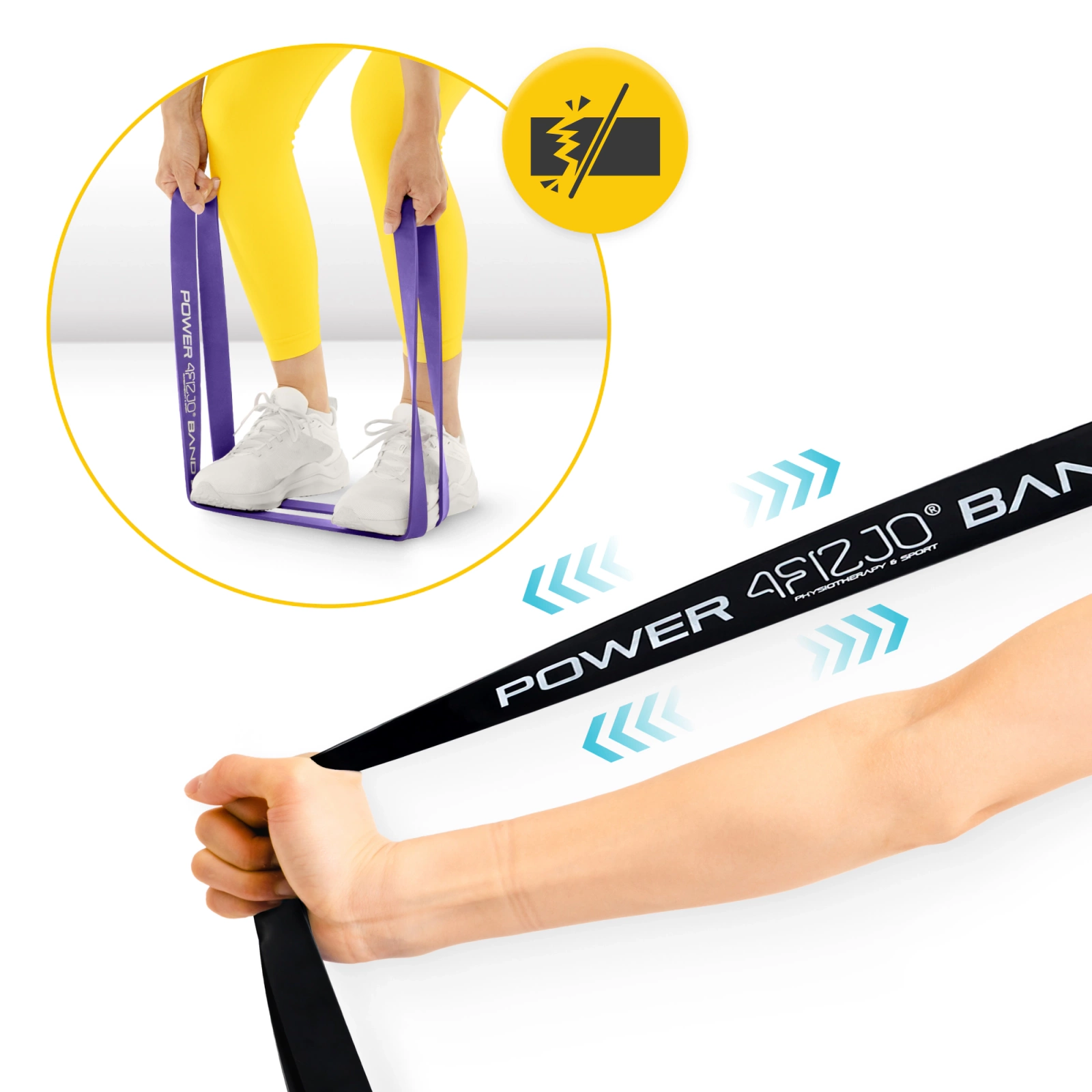 zestaw gum oporowych hip band