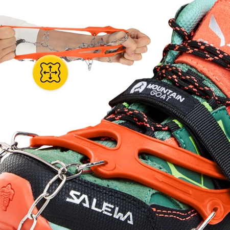 Csúszásgátló gyerek túrabakancsra, M (28-32)