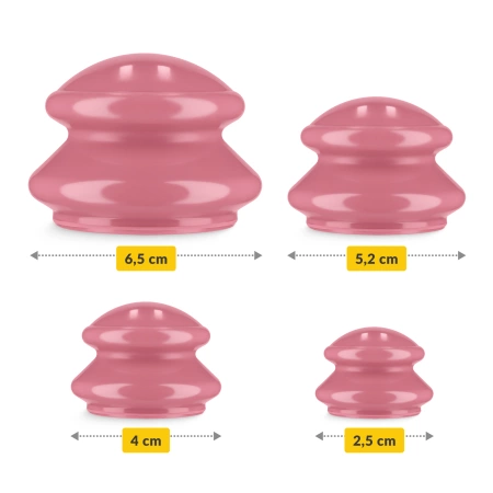 Gumiköpöly készlet, 4 db, rózsaszín