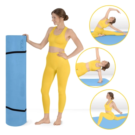 TPE nagy gumipadló, 2 cm, kék