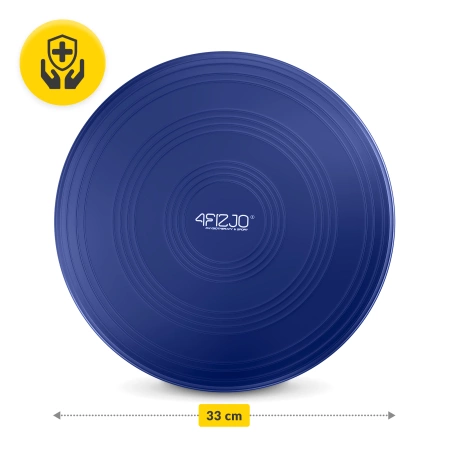 MED+ szenzomotoros párna, 33 cm, sötétkék