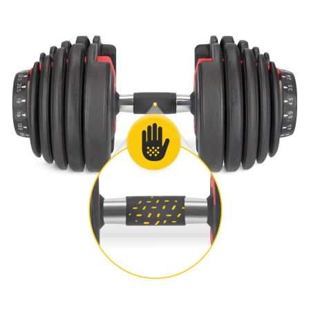 Premium állítható súlyzó, 24 kg