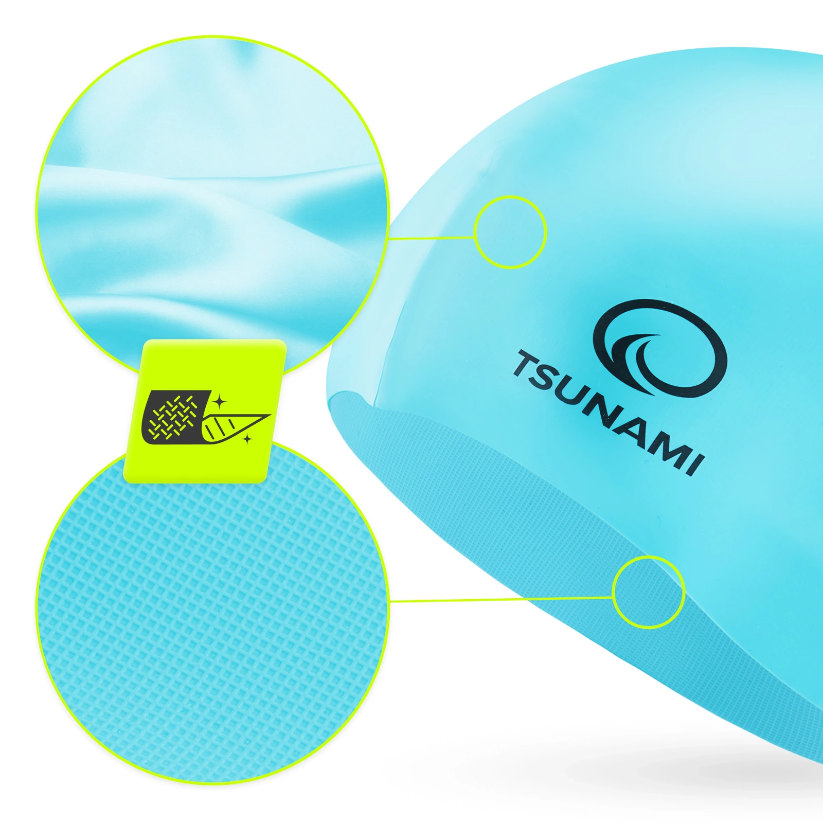 czepek pływacki do pływania silikonowy