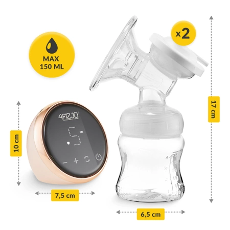 TWIN dupla elektromos mellszívó