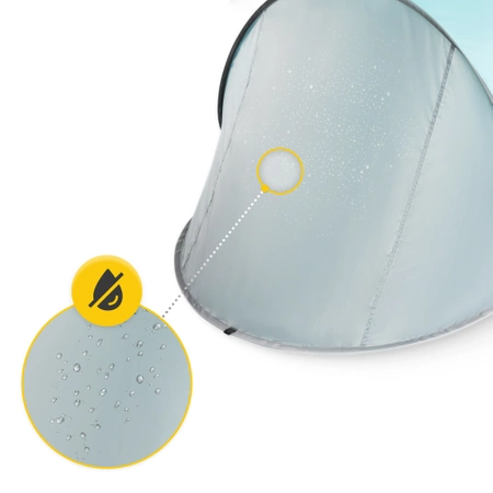 Önfelállító strandsátor, szürke