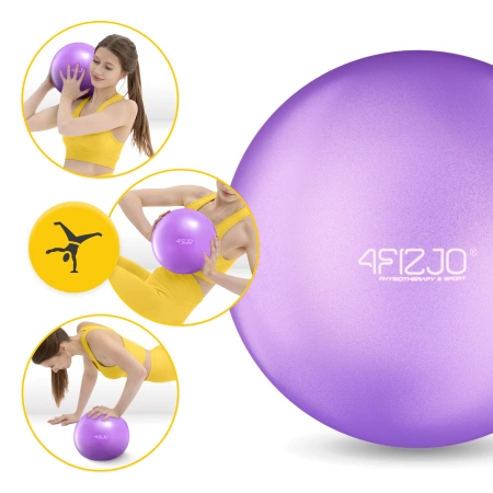 Pilates labda, 22 cm, lila