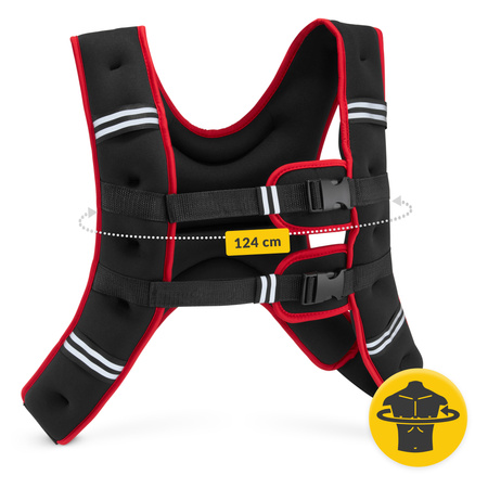 Súlyozott mellény edzéshez 10 kg