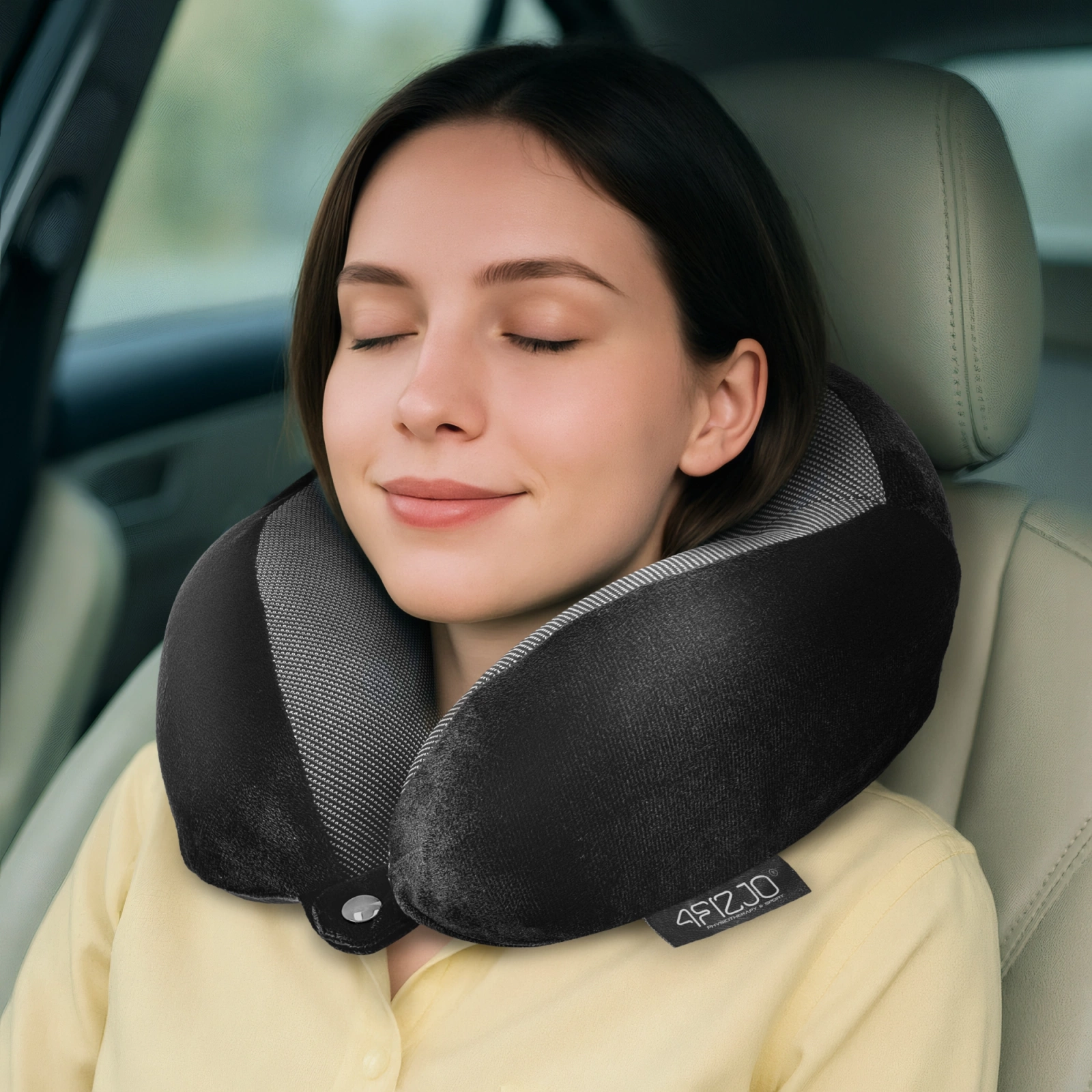 poduszka rogal podrozna do samolotu do samochodu