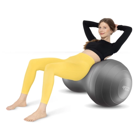 AIR BALL PEANUT gimnasztikai labda, szürke