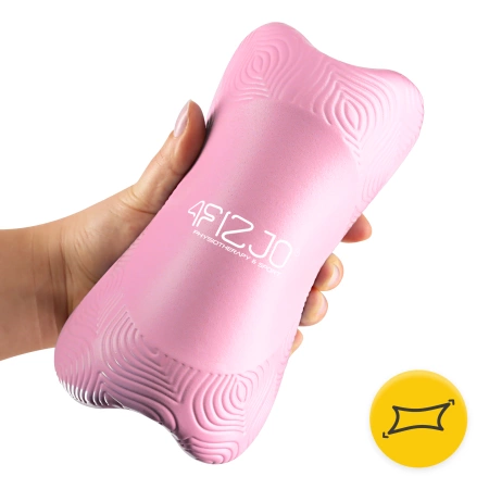 Térdpárna jógához, rózsaszín
