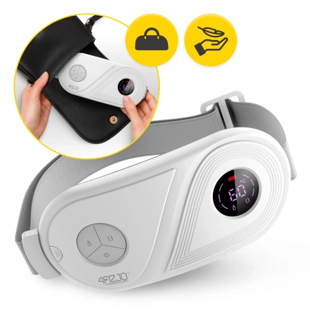 Melegítő menstruációs öv menstruációs fájdalmak ellen – fehér