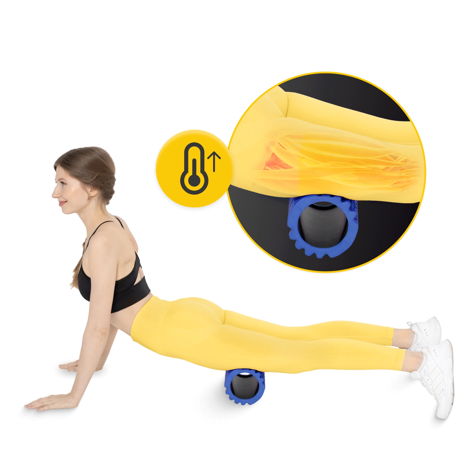 roller crossfit do masazu z wypustkami