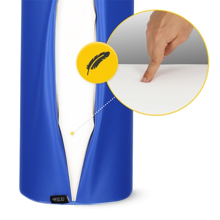 Masszázs henger, 100 x 30 cm, kék