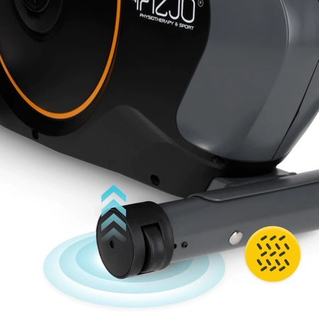 EVO+ mágnesfékes szobakerékpár, narancssárga