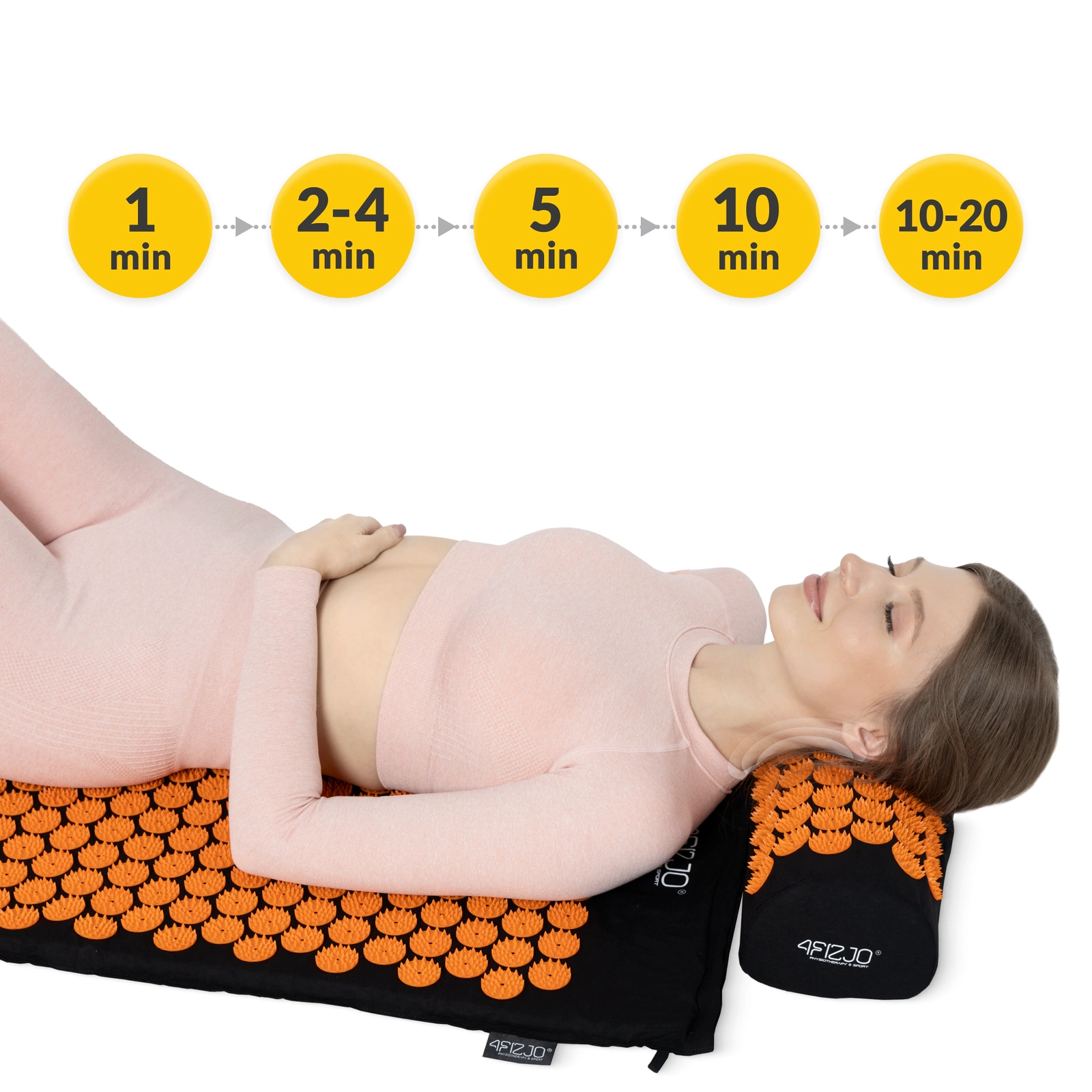 duża mata akupresura poduszka klasyczna