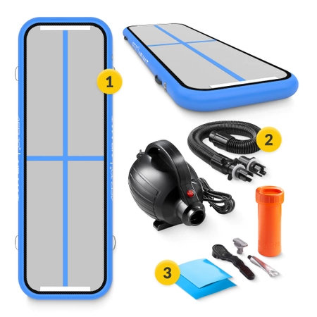 AIR MAT akrobatikai pálya, 3 x 1 x 0.15 m