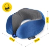 Patkó alakú utazópárna, sötétkék