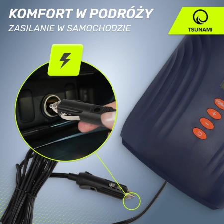 TSUNAMI autós elektromos pumpa SUP deszkához