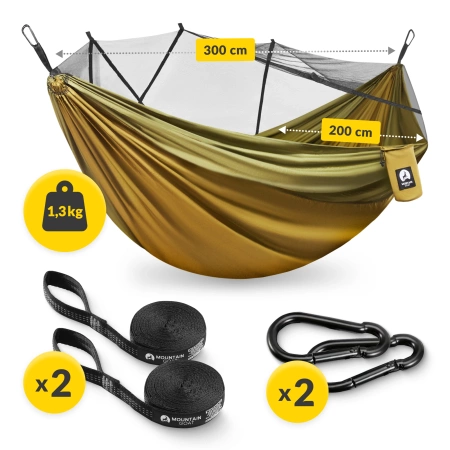 Mountain Goat kétszemélyes függőágy szúnyoghálóval