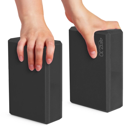 Habszivacs jógatégla, fekete