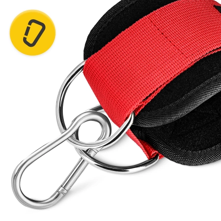 Bokapánt kábelgéphez, 2 db, piros