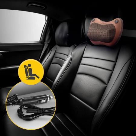 SHIATSU PRO+ masszázspárna, barna