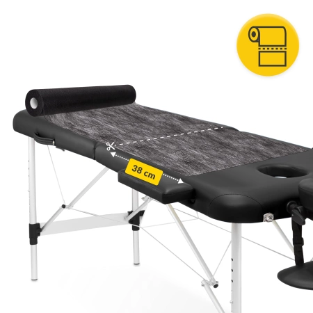 MED orvosi lepedő, 60 cm x 50 m, fekete