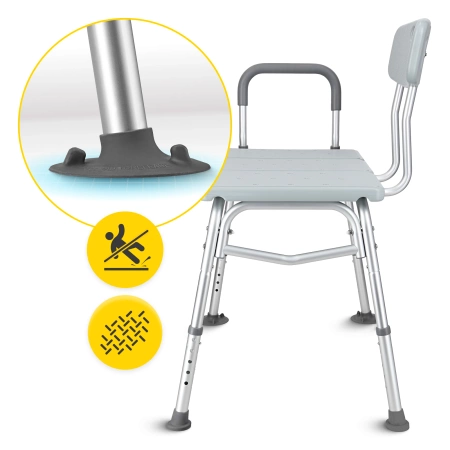 Forgatható zuhanyszék