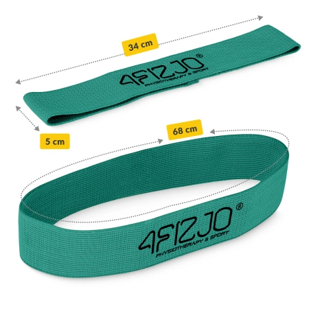 FLEX BAND textil erősítő gumiszalag, 5-10 kg