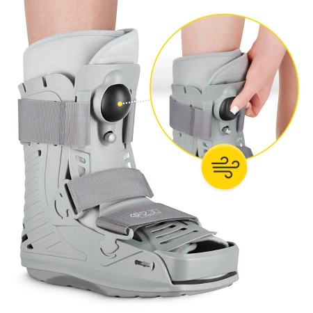 MED pneumatikus ortopéd cipő, L méret