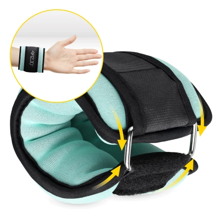 Boka- és csuklósúly, 2 x 0,5 kg