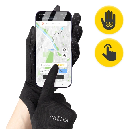 Hővédő kesztyű - méret S/M, fekete