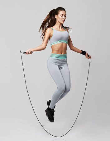 STANDARD csapágyazott ugrálókötél, fekete