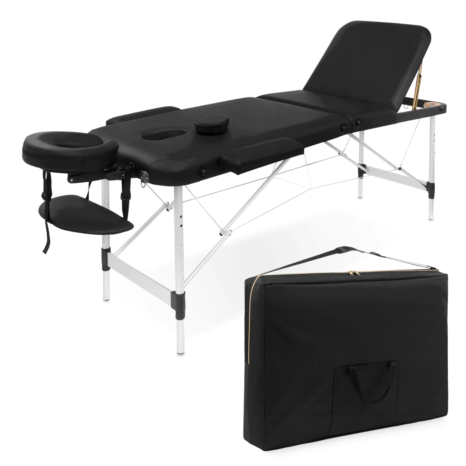 stol do masazu 4fizjo aluminiowy