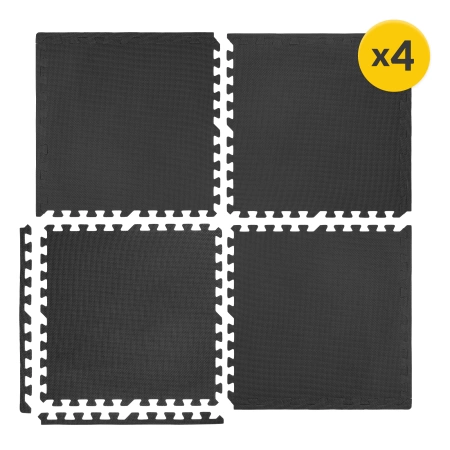 PUZZLE habszivacs védőszőnyeg, 60 x 60 cm, 4 db